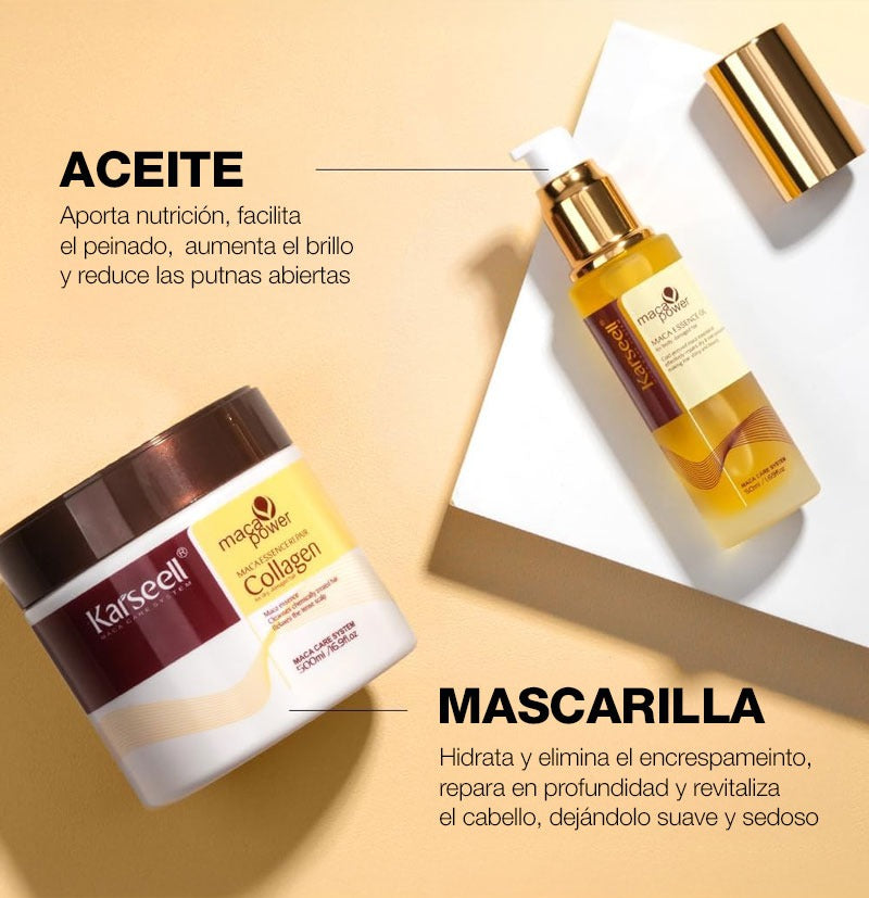 Pack Capilar Karseell + REGALO: 2 Aceites Reparadores