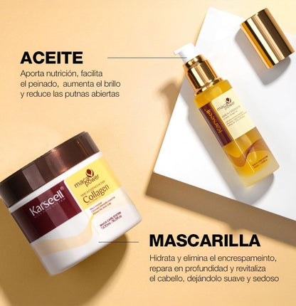 Pack Capilar Karseell + REGALO: 2 Aceites Reparadores